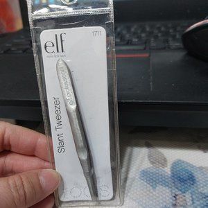 ELF Slant Tweezer Cute Small Practical Convenient NEW